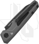 Kershaw Launch 11 7550GRY - Gray Aluminum, Blackwashed