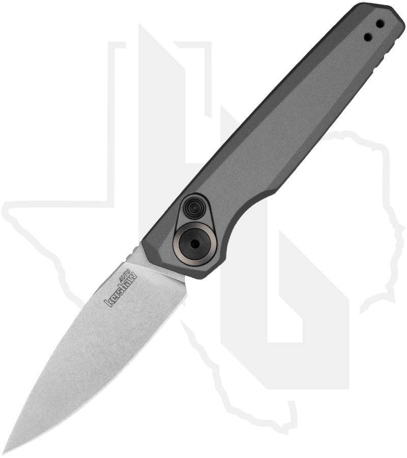 Kershaw Launch 18 7551 - Gray, Stonewash
