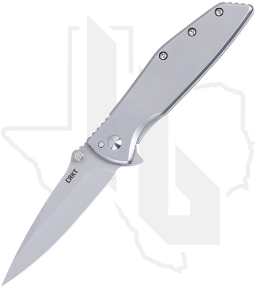 CRKT Slag 7600 - Stainless Steel, Assisted