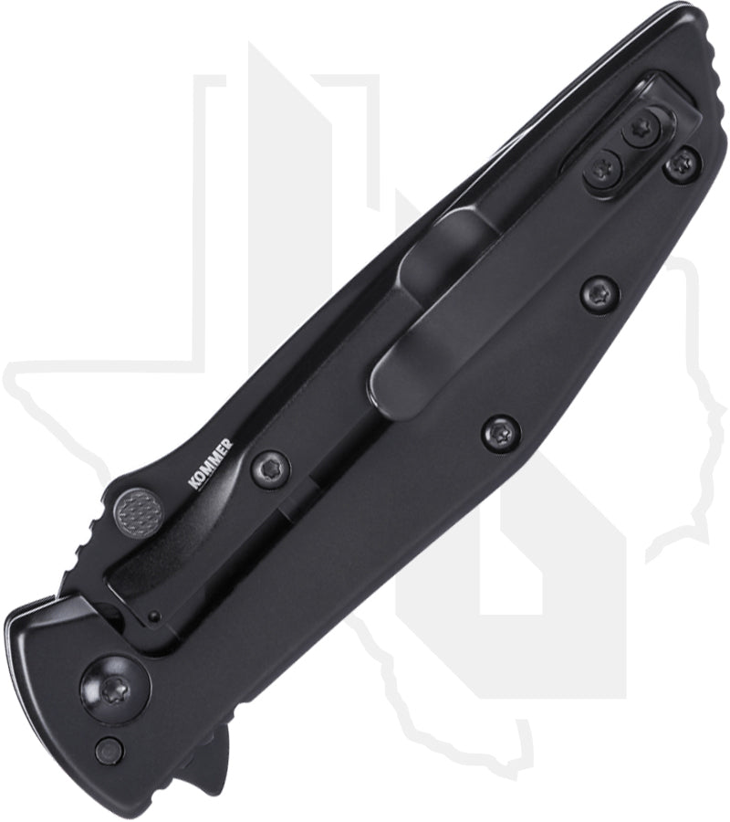 CRKT Slag 7600K - Black Stainless Steel, Assisted