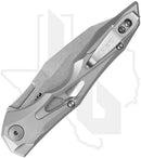 Kershaw Launch 13 7650RAW - Raw Aluminum, Stonewashed