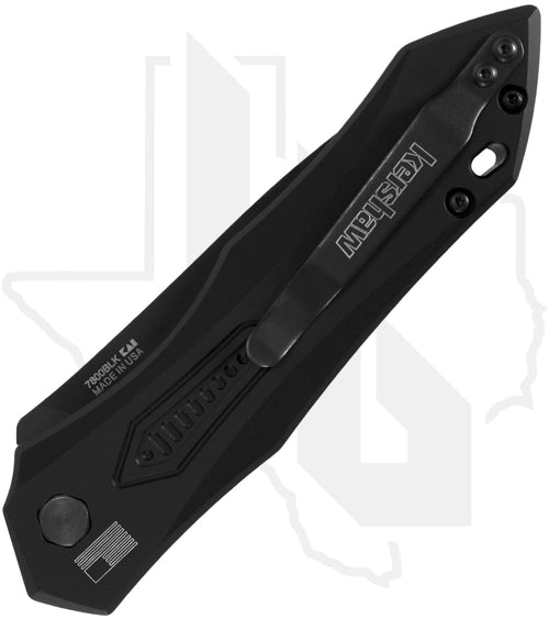 Kershaw Launch 6 7800BLK - Black Aluminum, Black Cerakote