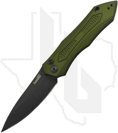 Kershaw Launch 6 7800OLBLK - OD Green Aluminum, Black Cerakote