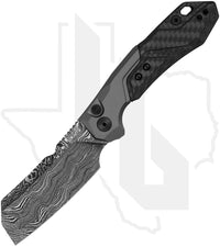 Kershaw Launch 14 7850BLKDAM - Black Aluminum, Carbon Fiber, Damascus