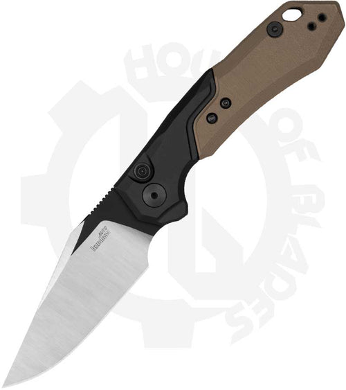 Kershaw Launch 19 7851 - Aluminum, Brown G-10