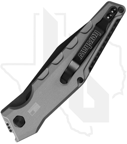 Kershaw Launch 7 7900GRYBLK - Gray Aluminum, Black Cerakote