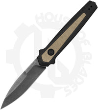 Kershaw Launch 15 7950 - Black, Tan Micarta, Magnacut