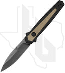 Kershaw Launch 15 7950 - Black Aluminum, Tan Micarta, Blackwashed