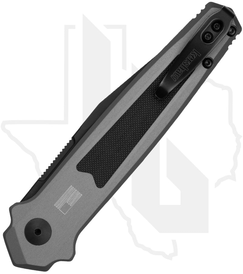 Kershaw Launch 17 7951 - Gray Aluminum, Black G-10, Black Cerakote