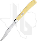 W.R. Case Slimline Trapper 80031 - Yellow Synthetic, Smooth (31048 SS)