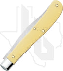 W.R. Case Slimline Trapper 80031 - Yellow Synthetic, Smooth (31048 SS)