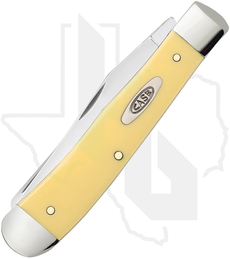 W.R. Case Trapper 80161 - Yellow Synthetic, Smooth (3254 SS)
