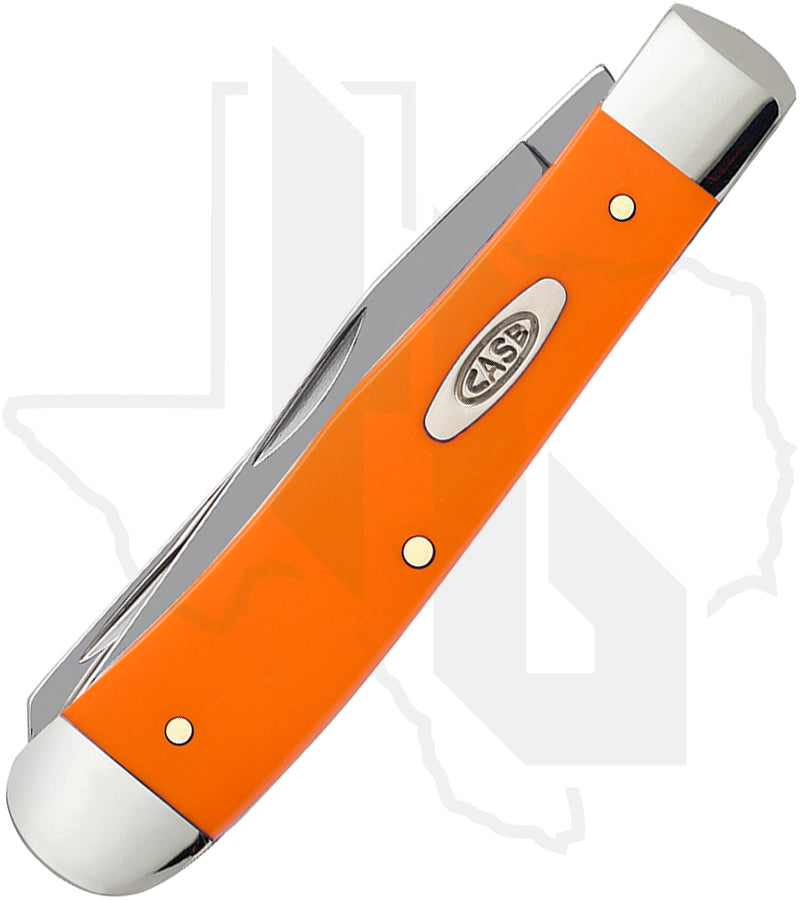 W.R. Case Trapper 80500 - Orange Synthetic, Smooth (4254 SS)