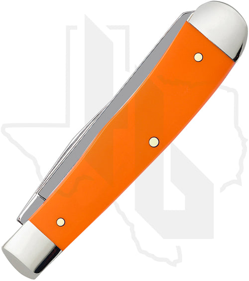 W.R. Case Trapper 80500 - Orange Synthetic, Smooth (4254 SS)
