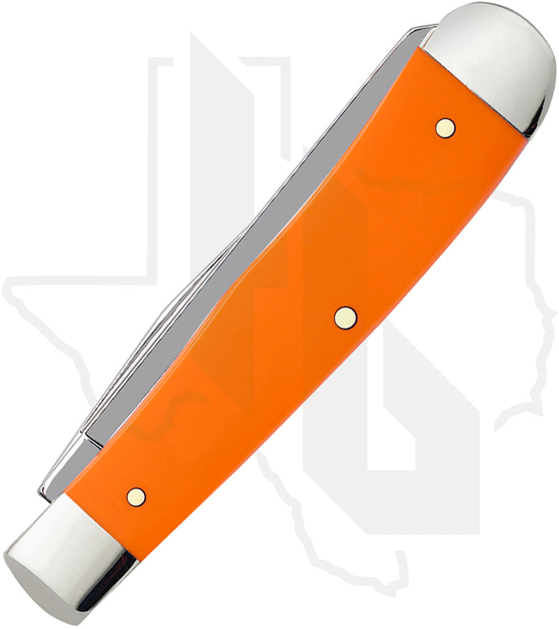 W.R. Case Trapper 80500 - Orange Synthetic, Smooth (4254 SS)