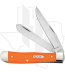 W.R. Case Trapper 80500 - Orange Synthetic, Smooth (4254 SS)