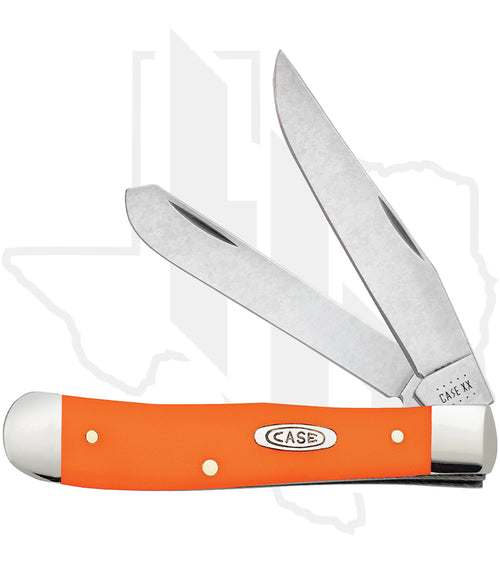 W.R. Case Trapper 80500 - Orange Synthetic, Smooth (4254 SS)