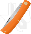 W.R. Case Sod Buster Jr 80502 - Orange Synthetic, Smooth (4137 SS)