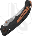 Benchmade Black Class Mini Bedlam 865-02 - Marbled Carbon Fiber