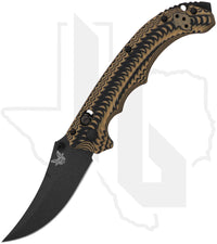 Benchmade Black Class Mini Bedlam 865BK-01 - Black, OD Green, Coyote G-10