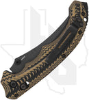 Benchmade Black Class Mini Bedlam 865BK-01 - Black, OD Green, Coyote G-10