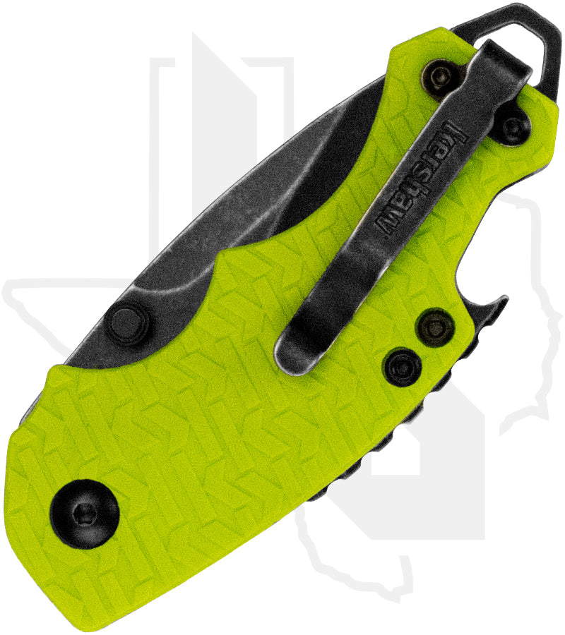 Kershaw Shuffle 8700LIMEBW - Lime GFN, Blackwashed