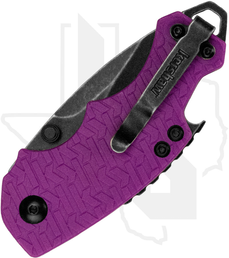 Kershaw Shuffle 8700PURBW - Purple GFN, Blackwashed