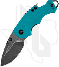 Kershaw Shuffle 8700TEALBW - Teal GFN, Blackwashed