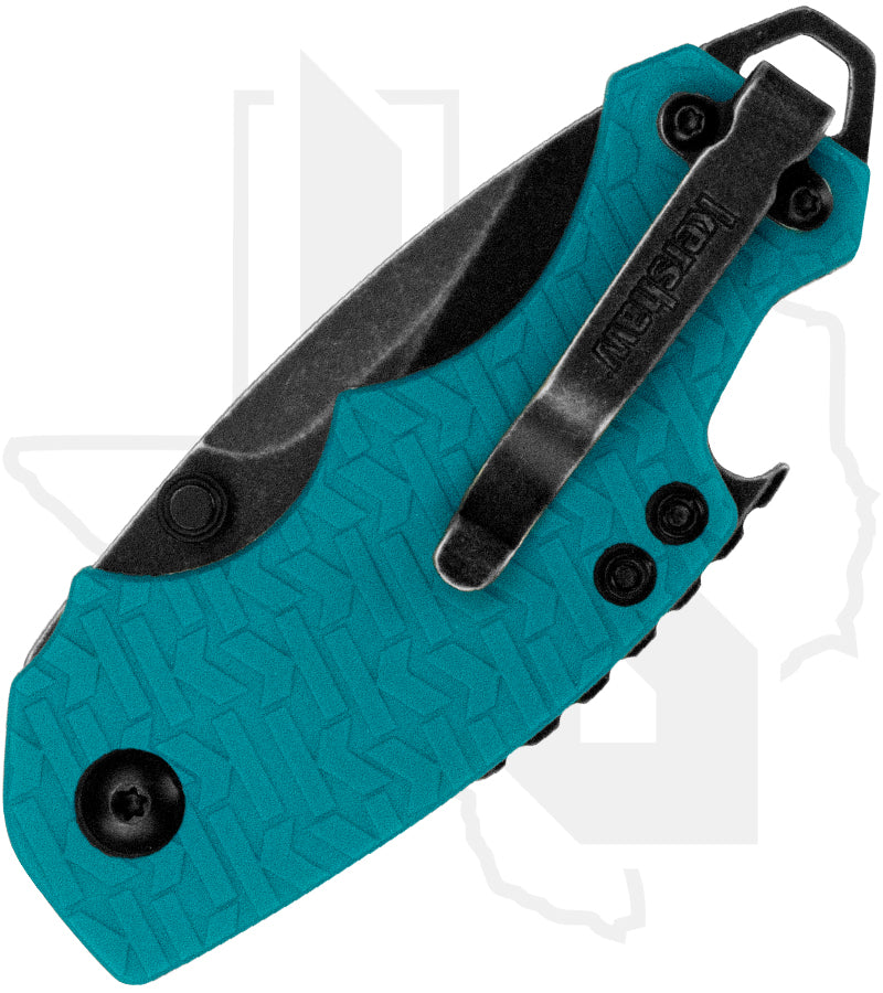 Kershaw Shuffle 8700TEALBW - Teal GFN, Blackwashed