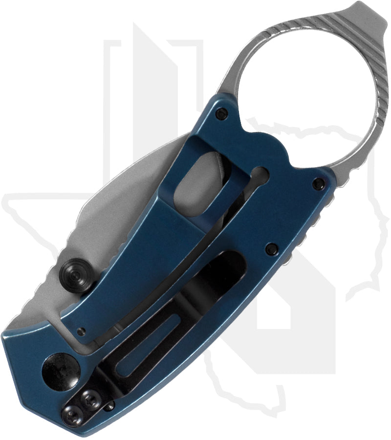 Kershaw Antic 8710 - Blue Stainless Steel, Bead Blasted