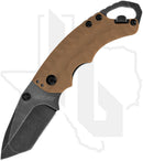 Kershaw Shuffle II 8750TTANBW - Tan GFN, Blackwashed