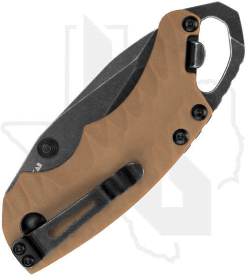 Kershaw Shuffle II 8750TTANBW - Tan GFN, Blackwashed