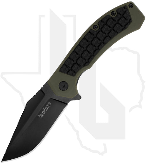 Kershaw Faultline 8760 - Olive GFN, Black Oxide