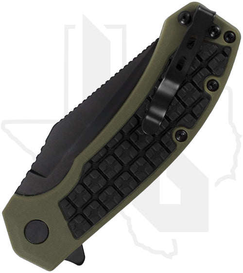 Kershaw Faultline 8760 - Olive GFN, Black Oxide