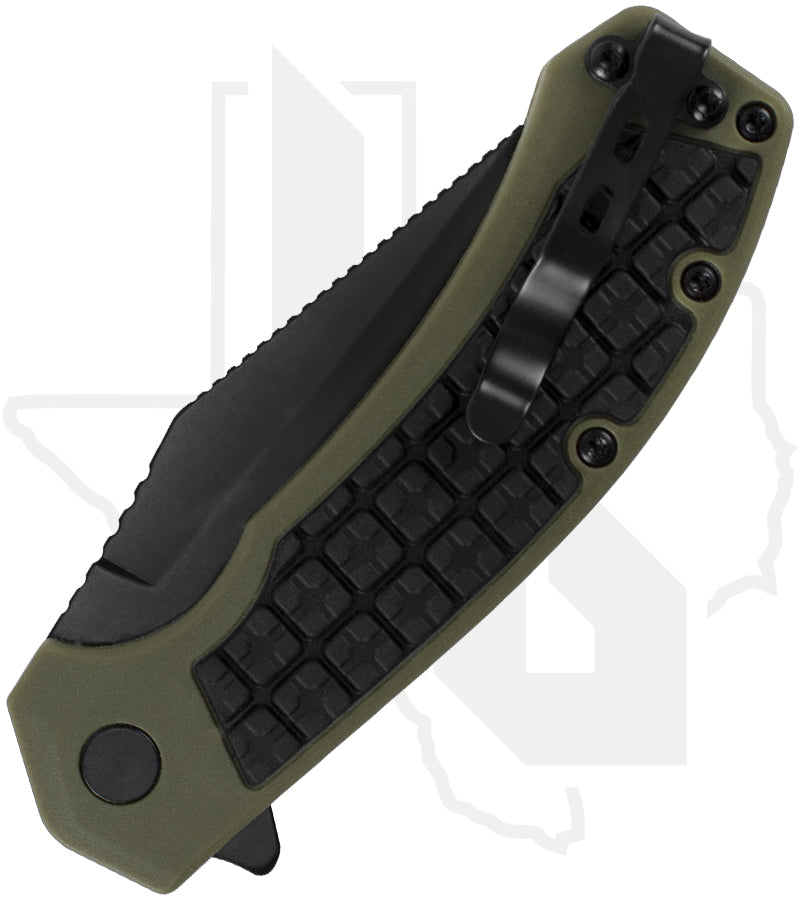 Kershaw Faultline 8760 - Olive GFN, Black Oxide