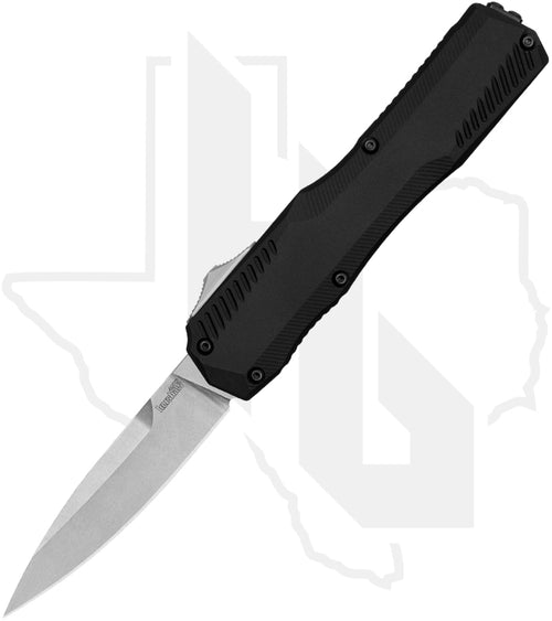 Kershaw Livewire 9000 - Black Aluminum, Stonewashed