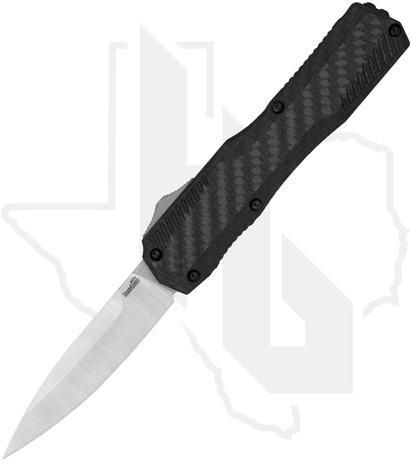 Kershaw Livewire 9000CF - Black Aluminum, Carbon Fiber, Satin