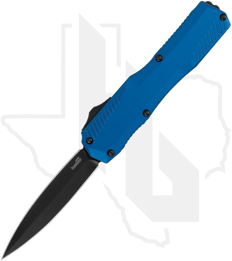 Kershaw Livewire 9000DEBLU - Blue, Double Edge