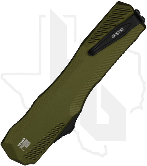 Kershaw Livewire 9000DEOL - OD Green Aluminum, Black PVD