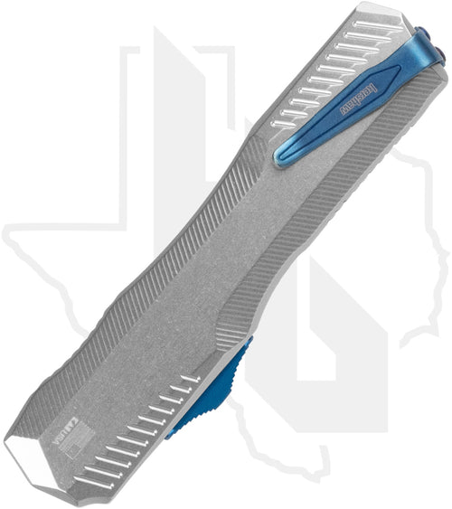 Kershaw Livewire 9000RAWBLU - Cryo, Raw Aluminum, Blue PVD