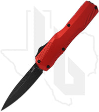 Kershaw Livewire 9000RDBW - Red, Blackwash