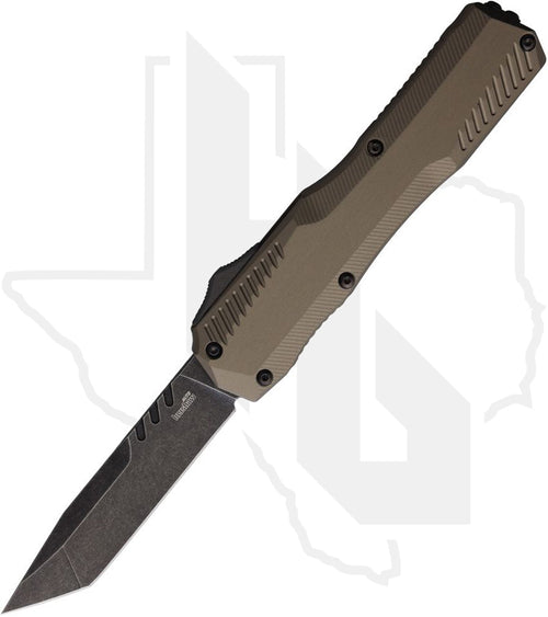 Kershaw Livewire 9000TFDEBW - Flat Dark Earth Aluminum, Blackwashed