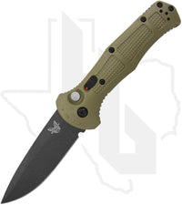 Benchmade Black Class Claymore 9070BK-1 - Ranger Green Grivory, Cobalt Black Cerakote