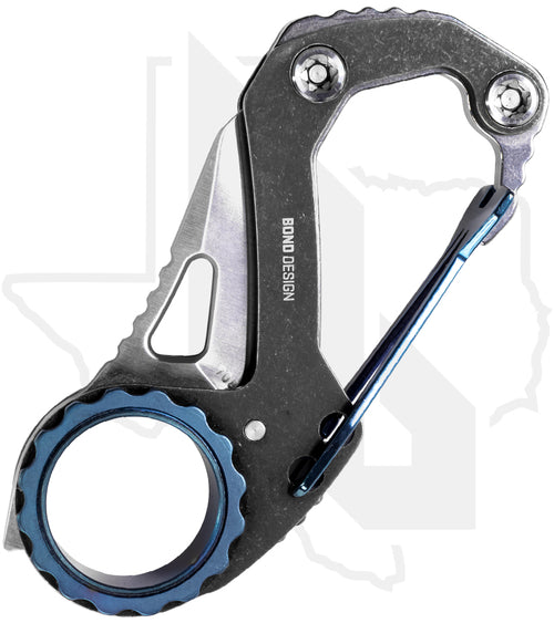 CRKT Compano Carabiner 9083 - Black Stonewashed