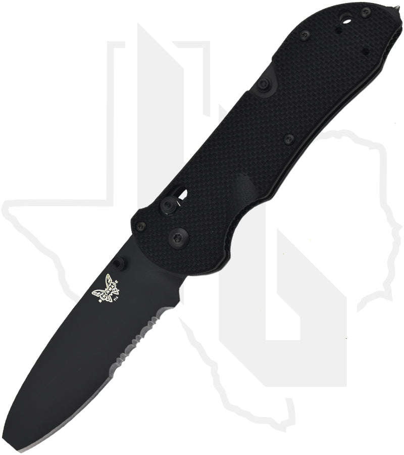 Benchmade Black Class Triage 916SBK - Black
