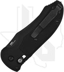 Benchmade Black Class Auto Triage 9170SBK - Serrated