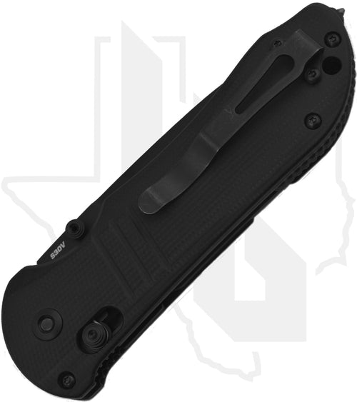 Benchmade Black Class Tactical Triage 917SBK - Black G-10, Black Cerakote
