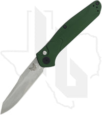 Benchmade Black Class Auto Osborne 9400 - Green Aluminum