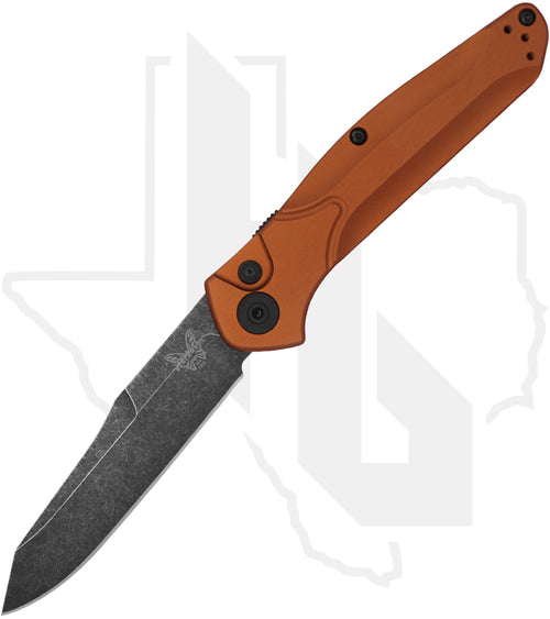 Benchmade Black Class Auto Osborne 9400BK-03 - Burnt Copper, Aluminum