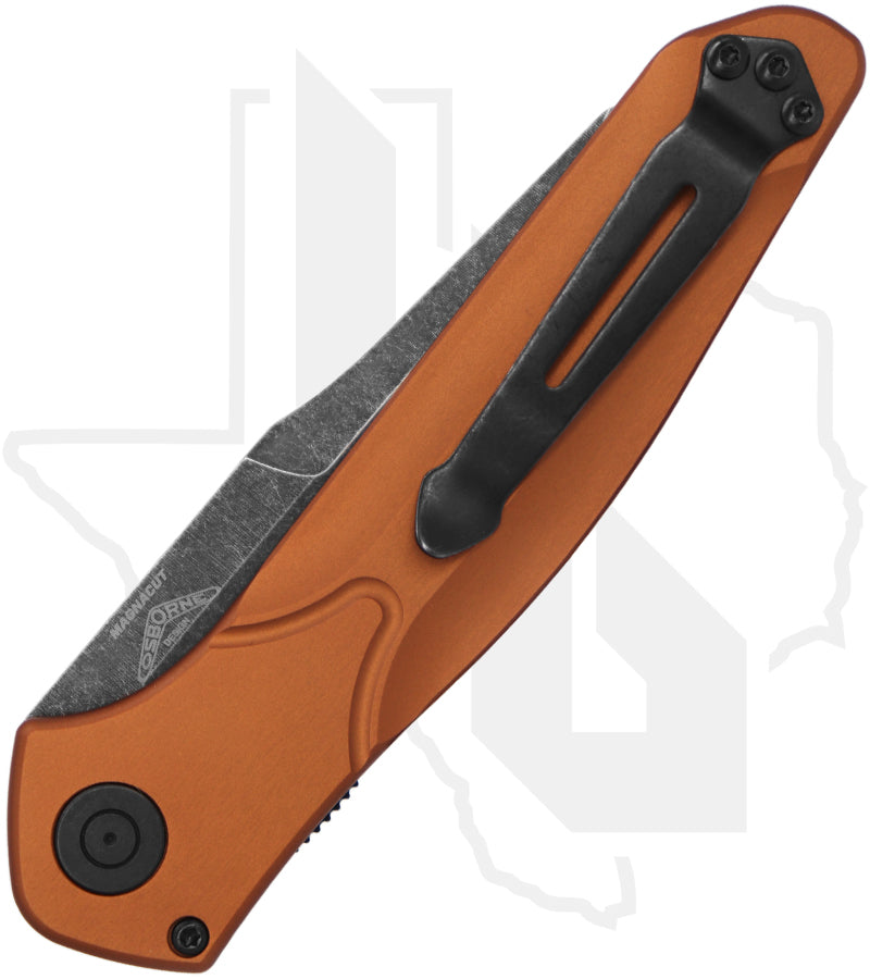 Benchmade Black Class Auto Osborne 9400BK-03 - Burnt Copper, Aluminum